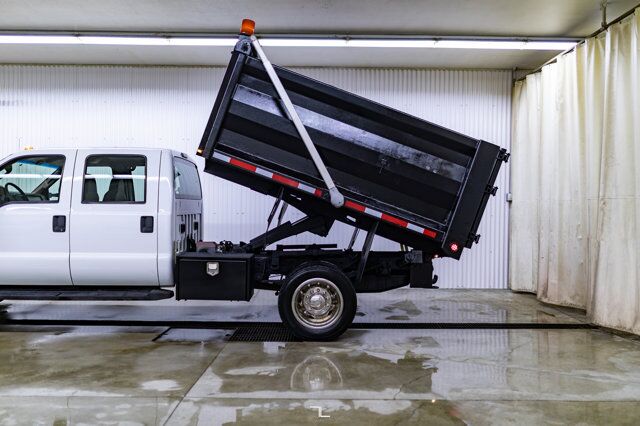 2009 Ford F-550 4x2 Crew Cab XL Dump Box Red Deer AB