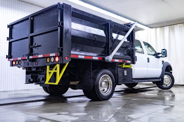 2009 Ford F-550 4x2 Crew Cab XL Dump Box Red Deer AB