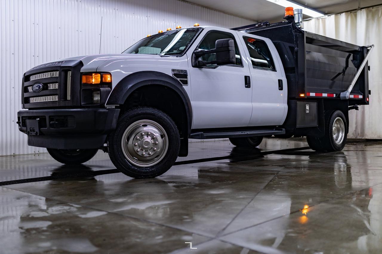 2009 Ford F-550 4x2 Crew Cab XLT Dump Box Red Deer AB