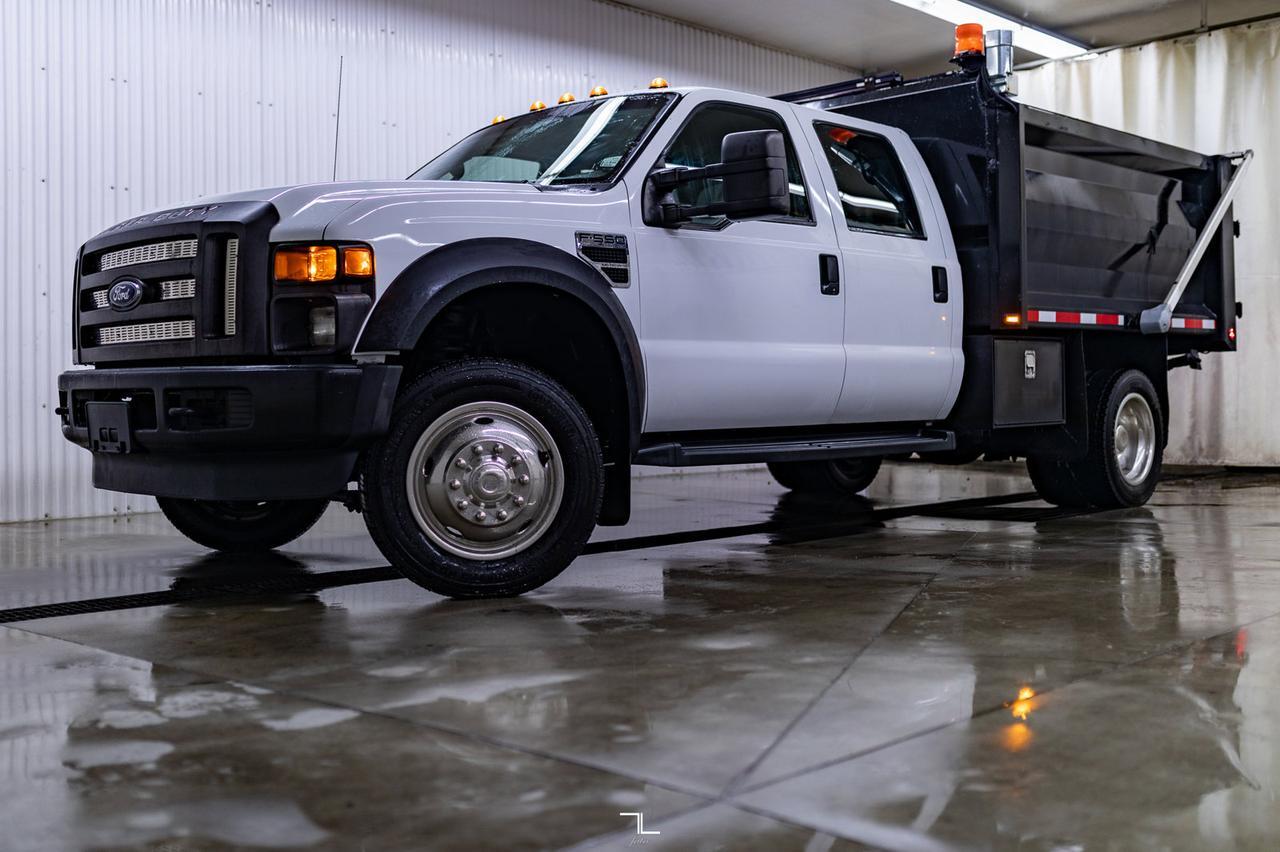 2009 Ford F-550 4x2 Crew Cab XLT Dump Box Red Deer AB