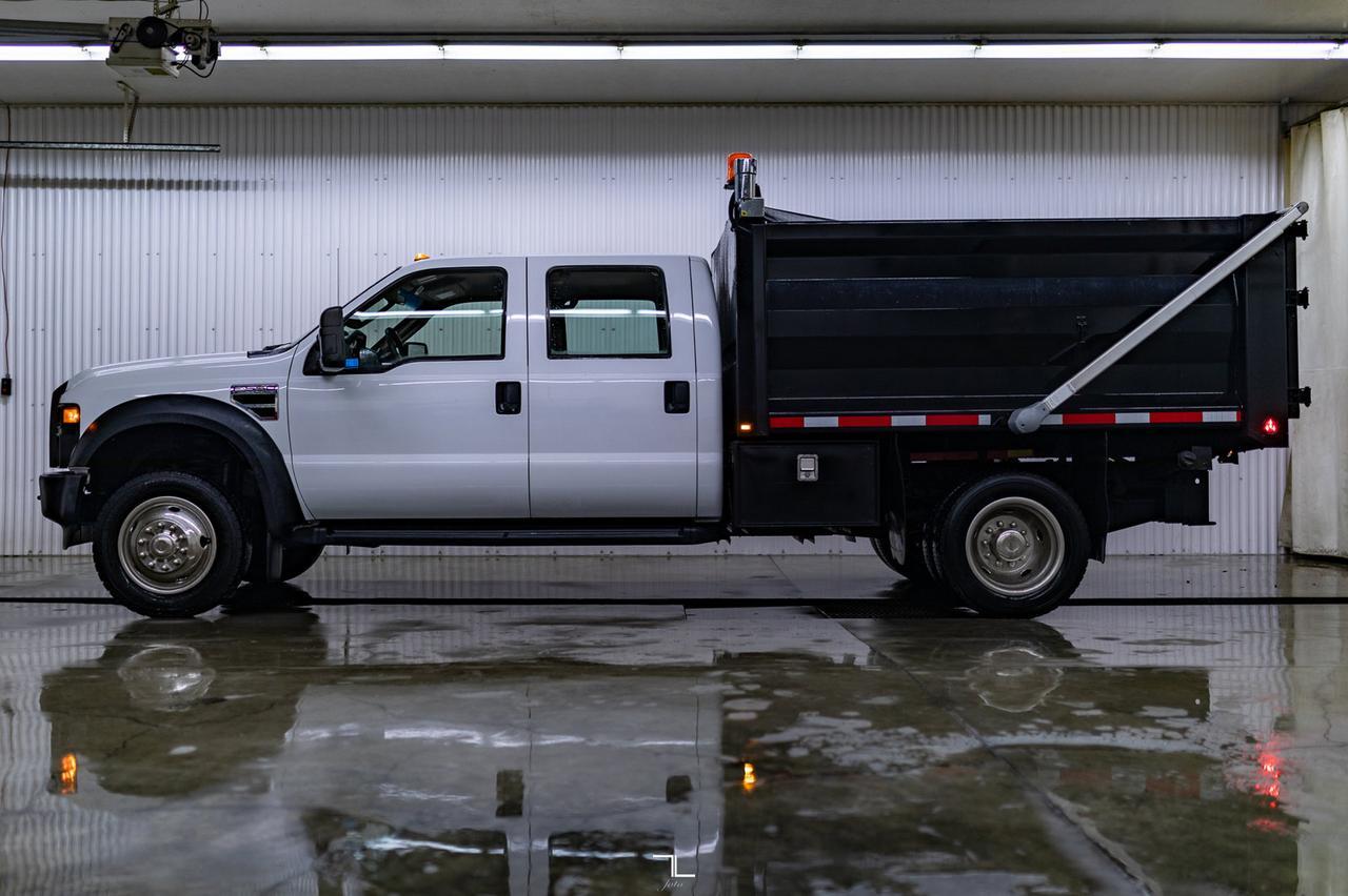 2009 Ford F-550 4x2 Crew Cab XLT Dump Box Red Deer AB