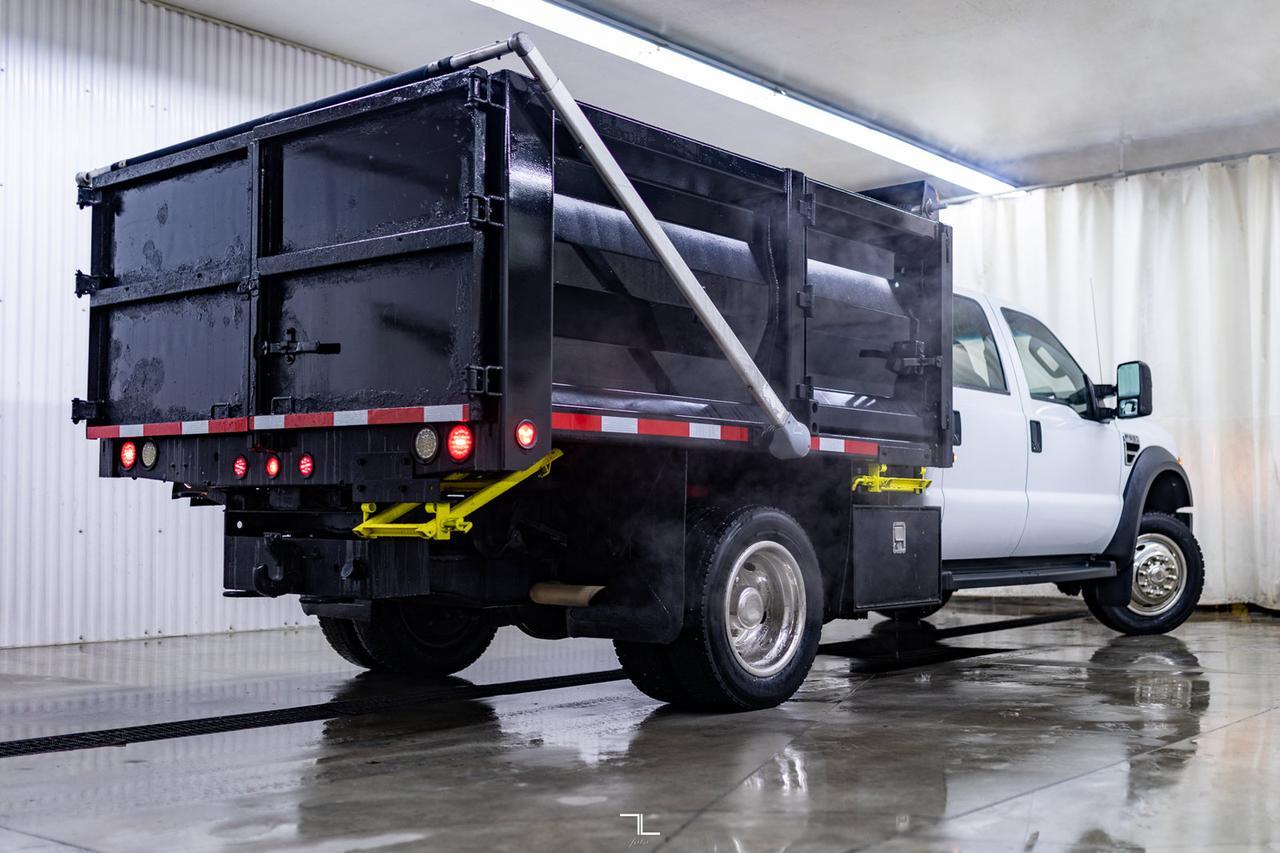 2009 Ford F-550 4x2 Crew Cab XLT Dump Box Red Deer AB