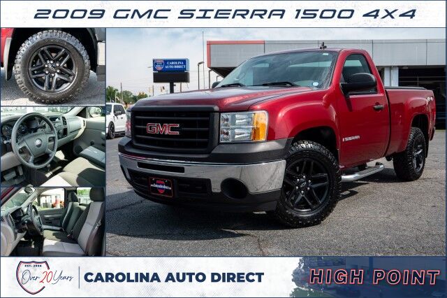 2009 GMC Sierra 1500 4X4 / 4.3L V6 / Trail Boss Wheels / Regular Cab!