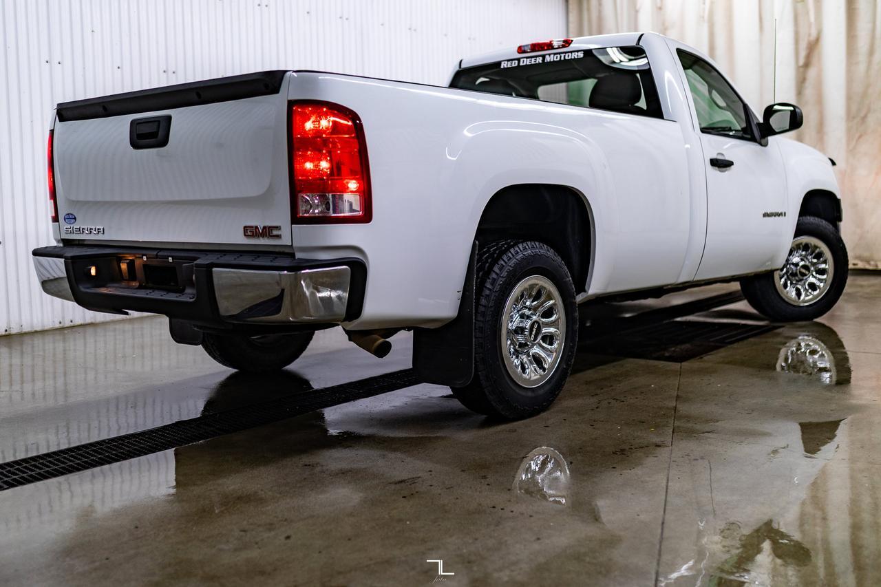 2009 GMC Sierra 1500 4x2 Reg Cab WT Longbox Red Deer AB