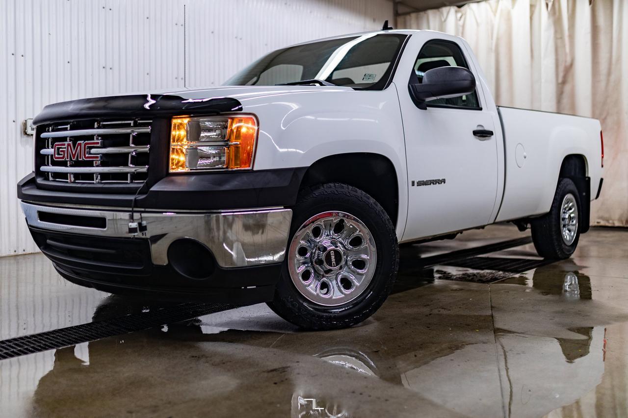 2009 GMC Sierra 1500 4x2 Reg Cab WT Longbox Red Deer AB