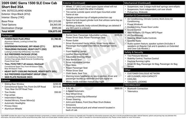 2009 GMC Sierra 1500 SLE Raleigh NC