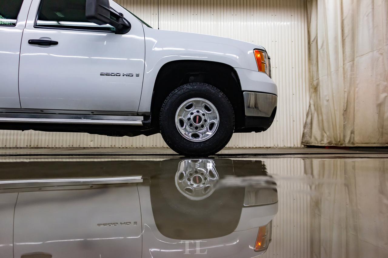 2009 GMC Sierra 2500HD 4x2 Ext Cab WT Longbox Red Deer AB