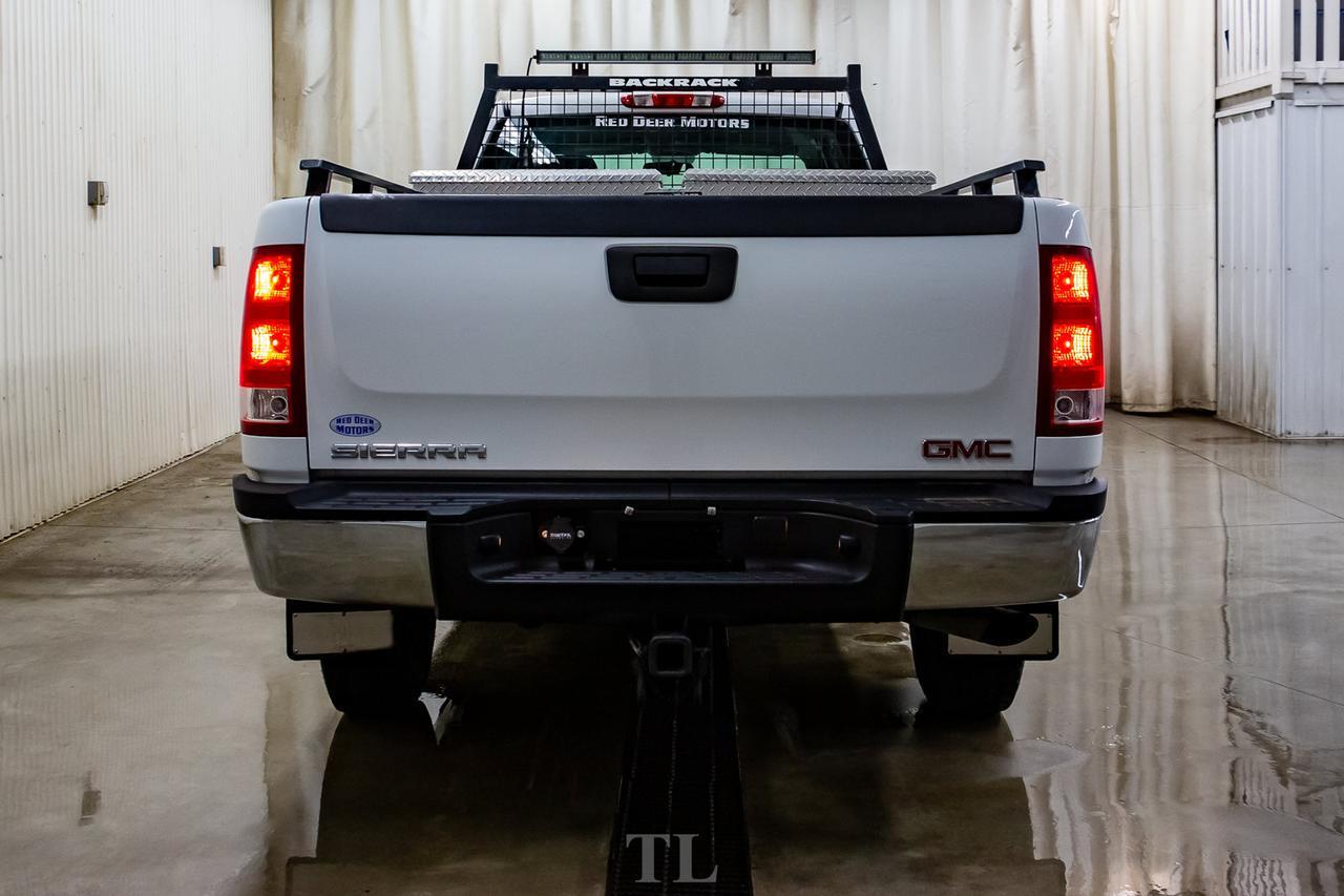 2009 GMC Sierra 2500HD 4x2 Ext Cab WT Longbox Red Deer AB