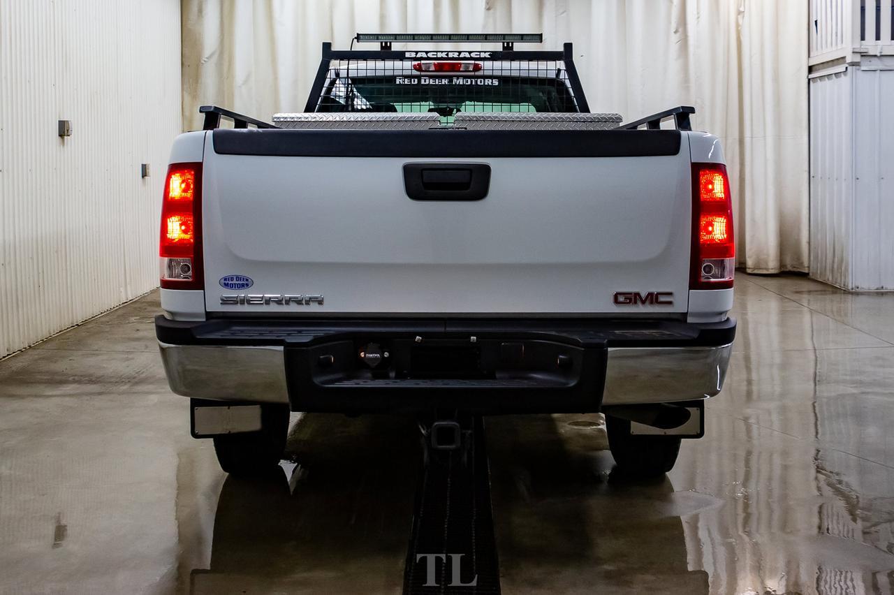 2009 GMC Sierra 2500HD 4x2 Ext Cab WT Longbox Red Deer AB