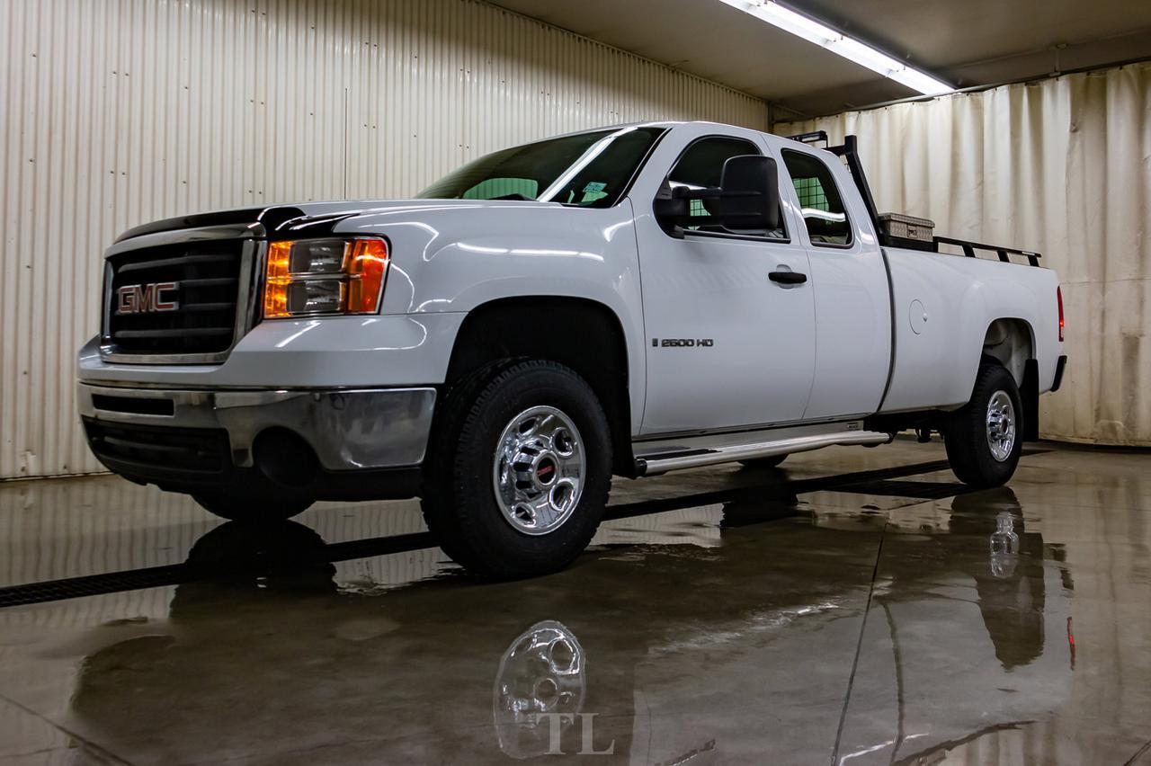 2009 GMC Sierra 2500HD 4x2 Ext Cab WT Longbox Red Deer AB