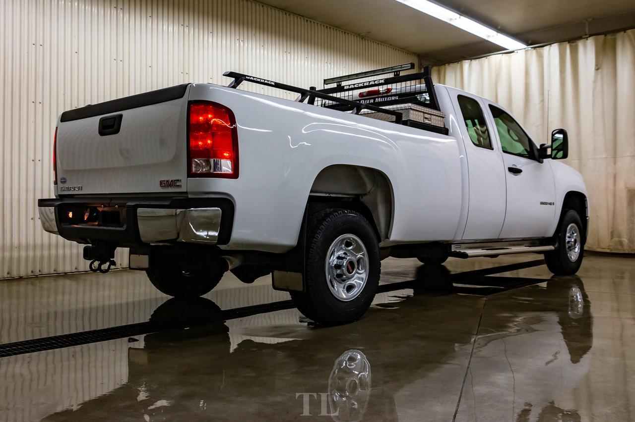 2009 GMC Sierra 2500HD 4x2 Ext Cab WT Longbox Red Deer AB