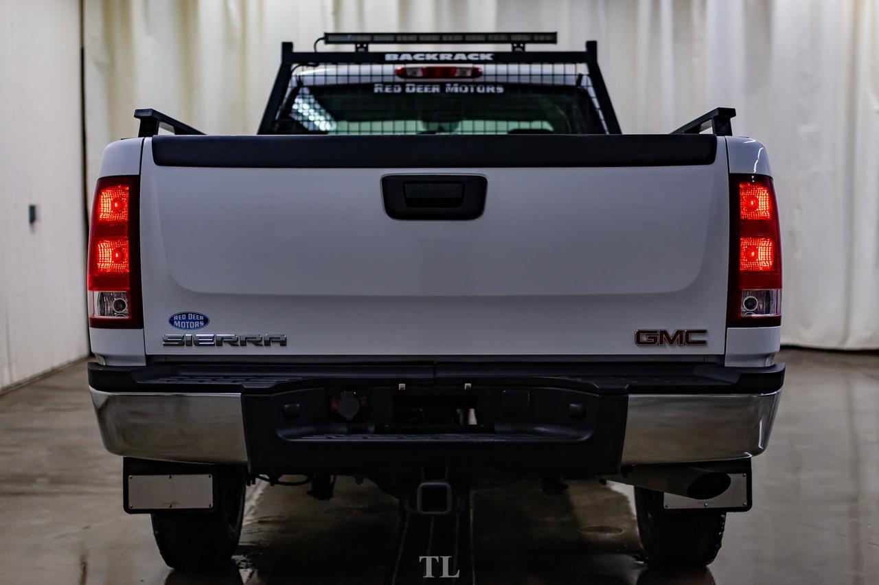 2009 GMC Sierra 2500HD 4x2 Ext Cab WT Longbox Red Deer AB