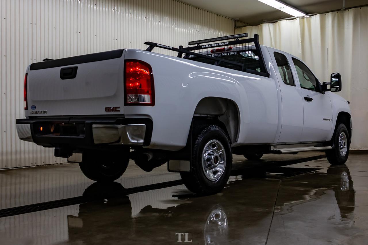 2009 GMC Sierra 2500HD 4x2 Ext Cab WT Longbox Red Deer AB