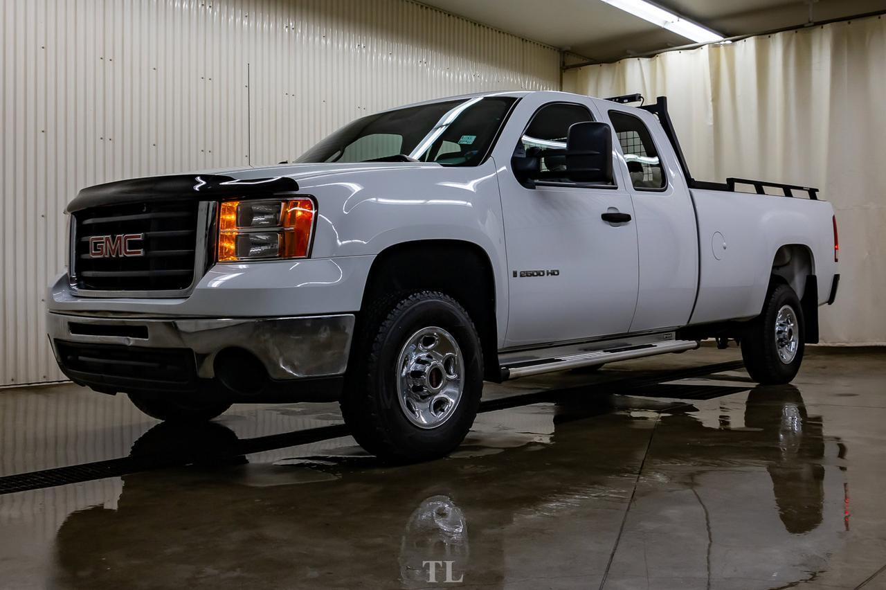 2009 GMC Sierra 2500HD 4x2 Ext Cab WT Longbox Red Deer AB