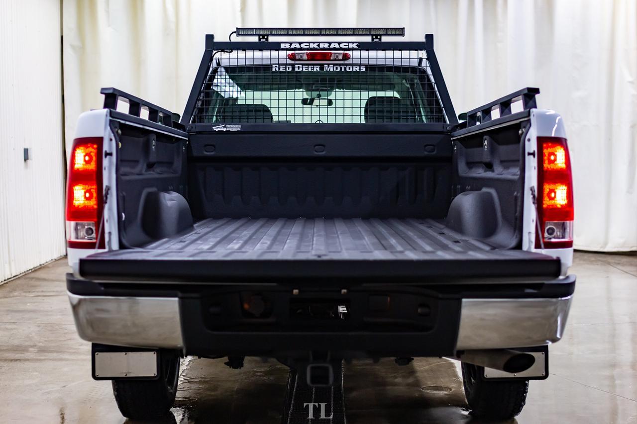 2009 GMC Sierra 2500HD 4x2 Ext Cab WT Longbox Red Deer AB
