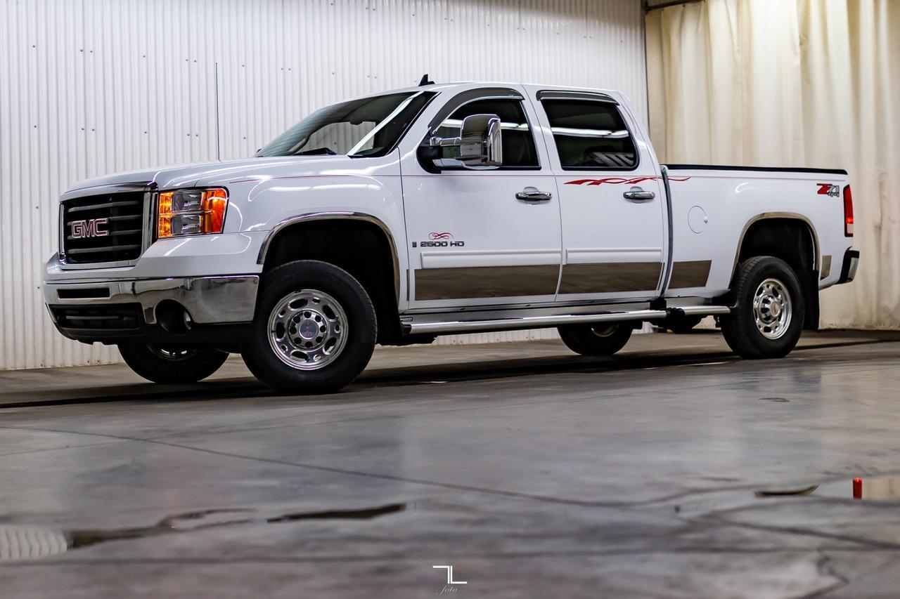 2009 GMC Sierra 2500HD 4x4 Crew Cab SLE Z71 PSeat Red Deer AB