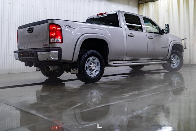 2009 GMC Sierra 2500HD 4x4 Crew Cab SLT Z71 Diesel Leather Roof Red Deer AB