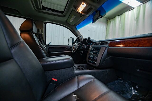 2009 GMC Sierra 2500HD 4x4 Crew Cab SLT Z71 Diesel Leather Roof Red Deer AB