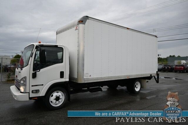 2009 GMC W4500HD Box Truck / AutoStart / Seats 3 / 6.0L V8 / Power Windows & Locks / Heated Exterior Mirrors / Cruise Control / Air Conditioning / Power Rear Liftgate/ Only 16K Miles / 1-Owner Anchorage AK