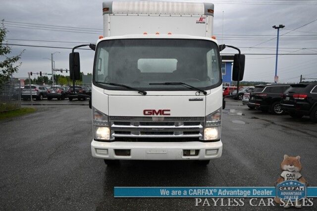 2009 GMC W4500HD Box Truck / AutoStart / Seats 3 / 6.0L V8 / Power Windows & Locks / Heated Exterior Mirrors / Cruise Control / Air Conditioning / Power Rear Liftgate/ Only 16K Miles / 1-Owner Anchorage AK