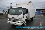 2009 GMC W4500HD W4500HD Box Truck / AutoStart / Seats 3 / 6.0L V8 / 18' Box / Power Windows & Locks / Heated Exterior Mirrors / Cruise Control / Air Conditioning / Power Rear Liftgate/ Only 16K Miles / 1-Owner