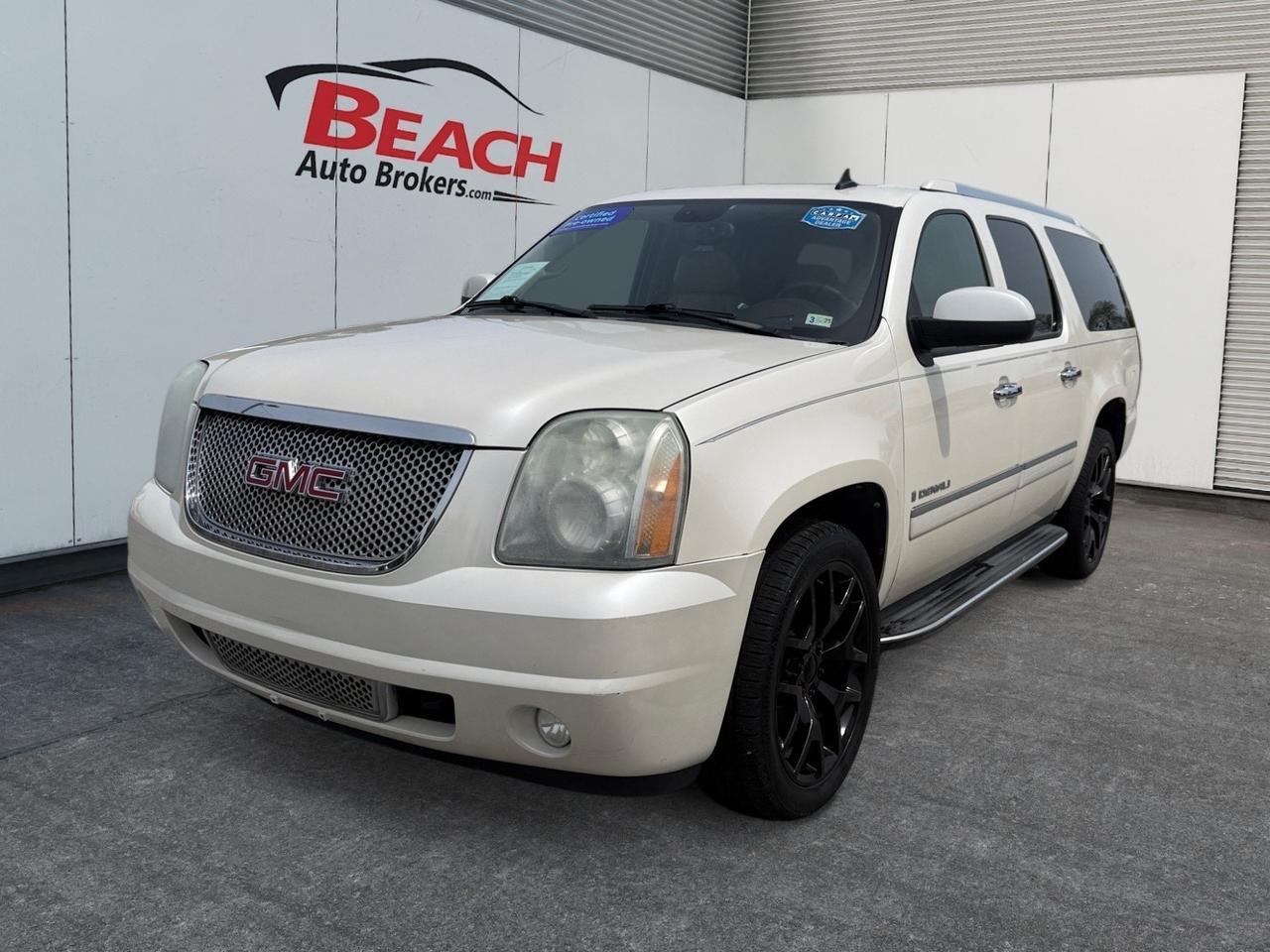 2009 GMC Yukon XL DENALI, HEATED/VENTILATED SEATS, HEATED REAR SEATS, SUNROOF, TOW PACKAGE, RUNNING BOARDS, DVD ENTERTAINMENT, POWER MIRRORS, UNIVERSAL GARAGE DOOR OPENER, 3RD ROW, THIS IS THE PERFECT FAMILY VEHICLE! Norfolk VA