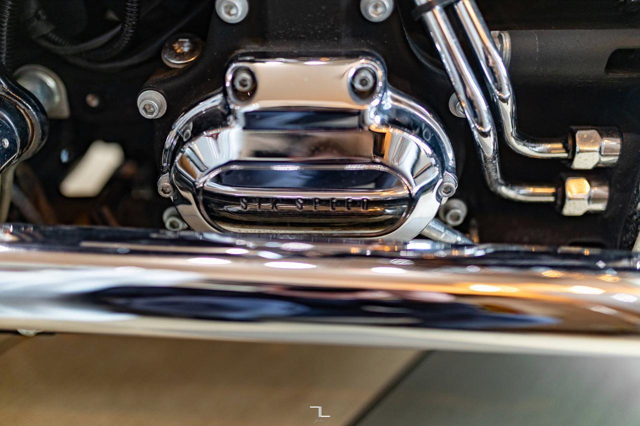 2009 Harley Davidson FLSTN Soft Tail Deluxe Aftermarket Exhaust Red Deer AB