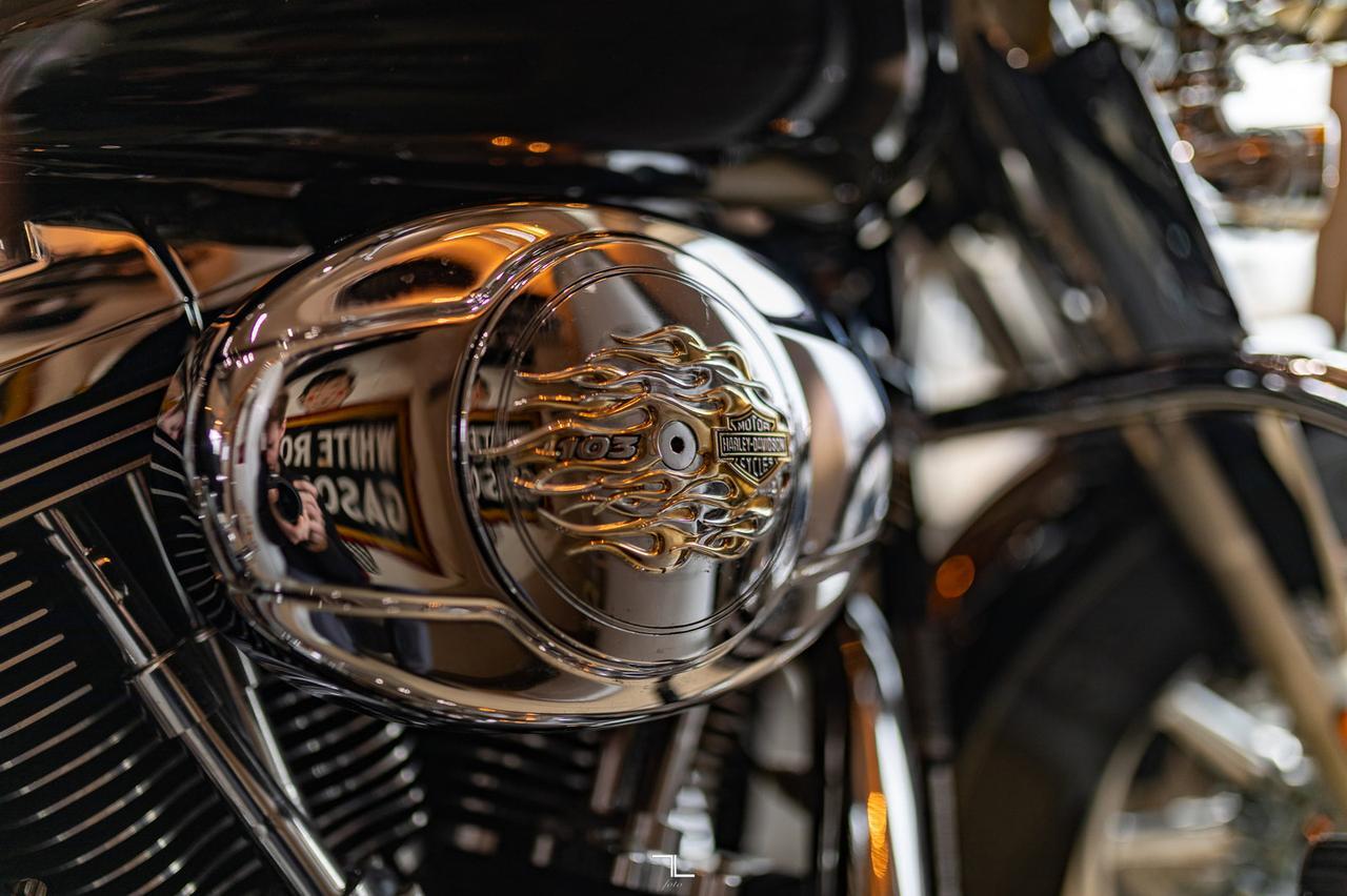 2009 Harley Davidson FLSTN Soft Tail Deluxe Aftermarket Exhaust Red Deer AB