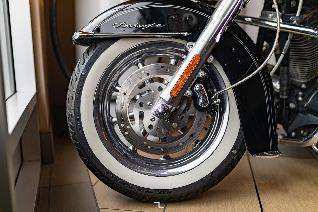 2009 Harley Davidson FLSTN Soft Tail Deluxe Aftermarket Exhaust Red Deer AB