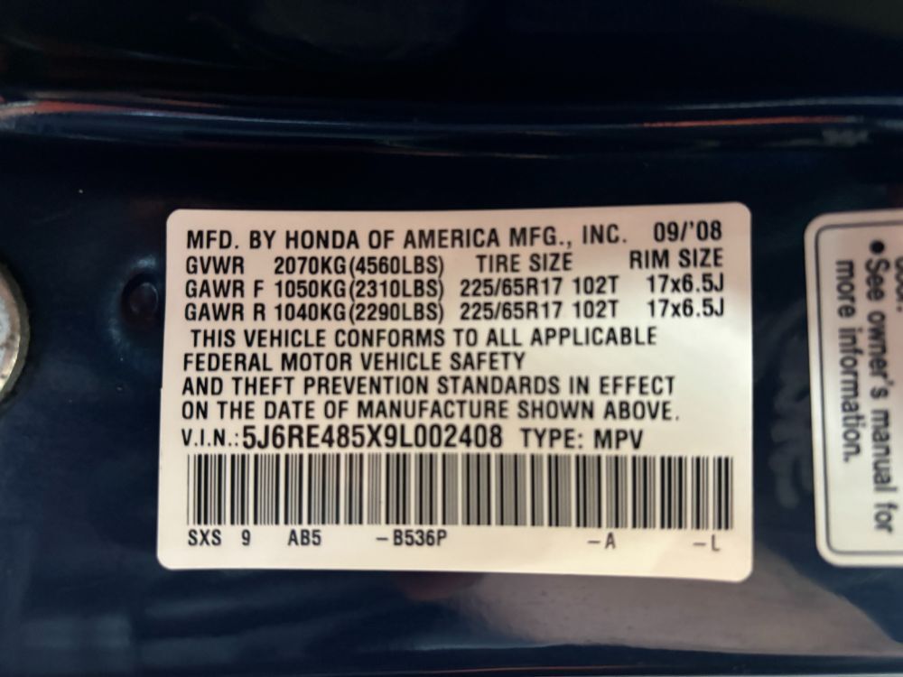 2009 Honda CR-V EX Franklin OH