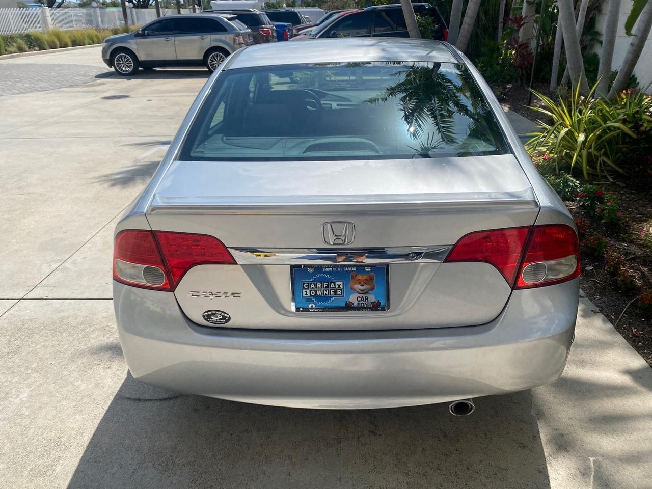 2009 Honda Civic Sdn 1 OWNER FL LOW MILES 36,493 LX-S Pompano Beach FL