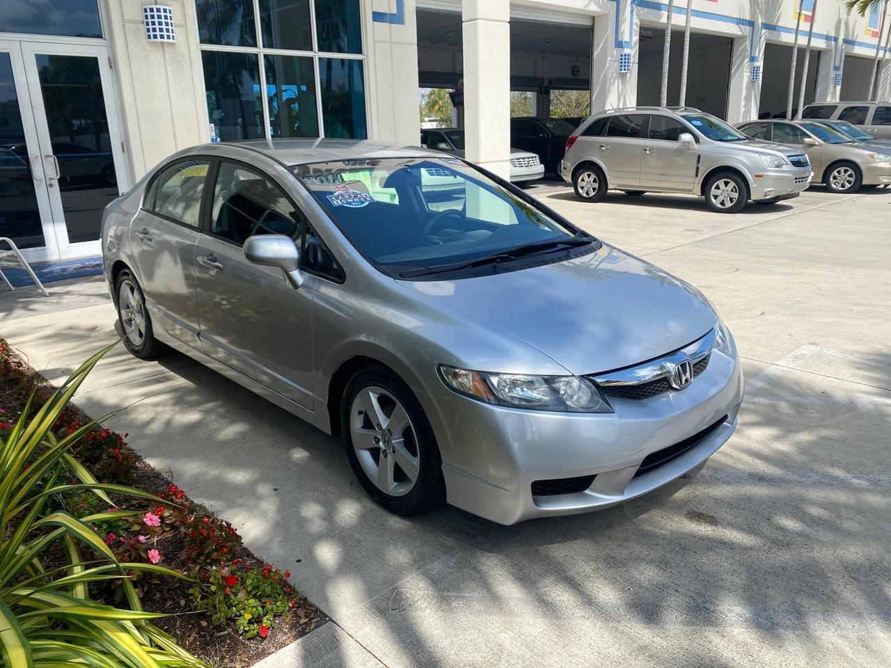 2009 Honda Civic Sdn 1 OWNER FL LOW MILES 36,493 LX-S Pompano Beach FL