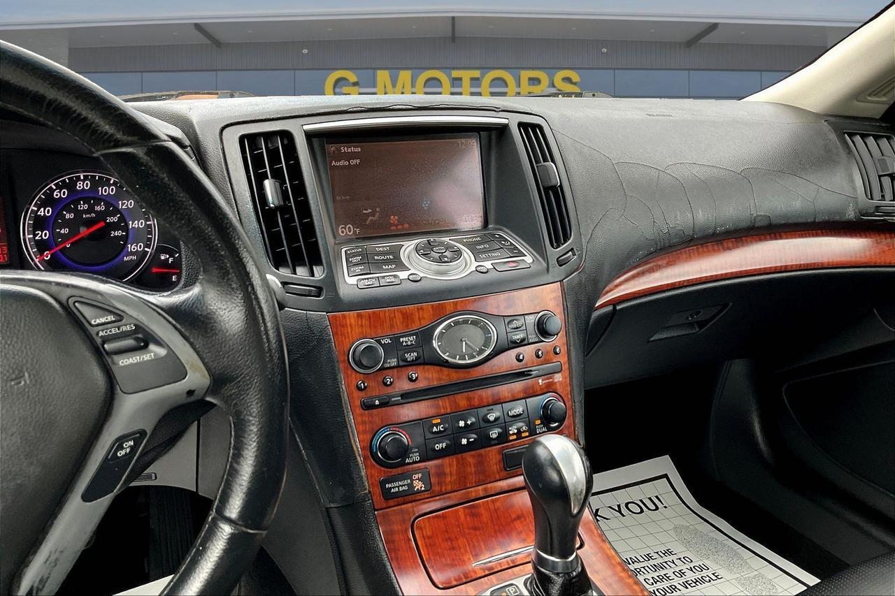 2009 INFINITI G37 BASE Houston TX