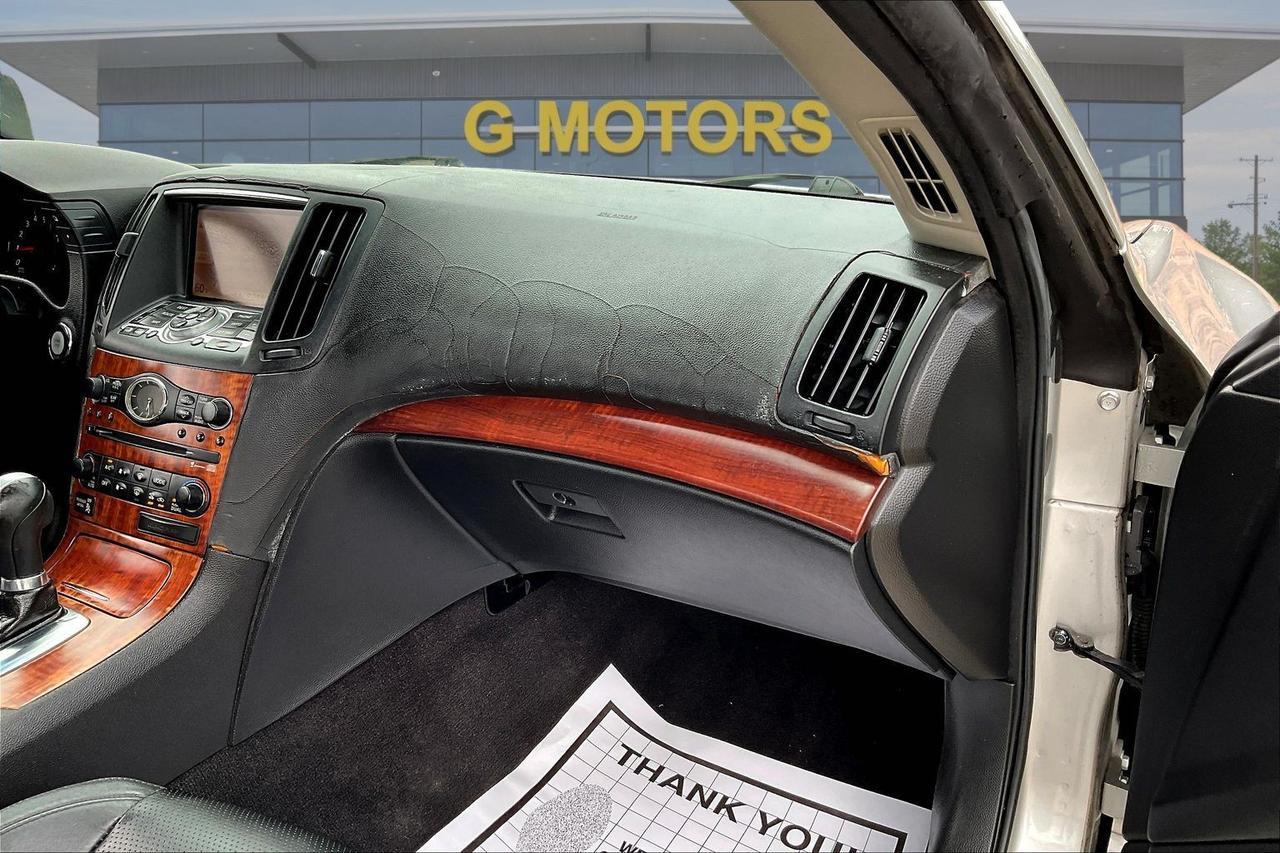2009 INFINITI G37 BASE Houston TX