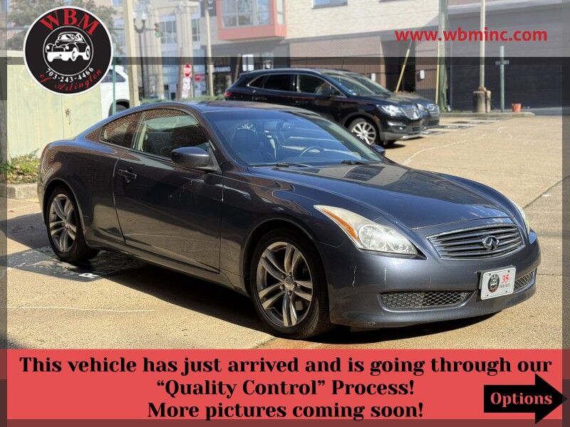 2009 INFINITI G37 Journey Coupe RWD
