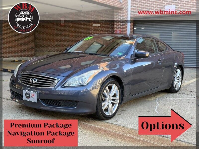 2009 INFINITI G37 Journey Coupe RWD