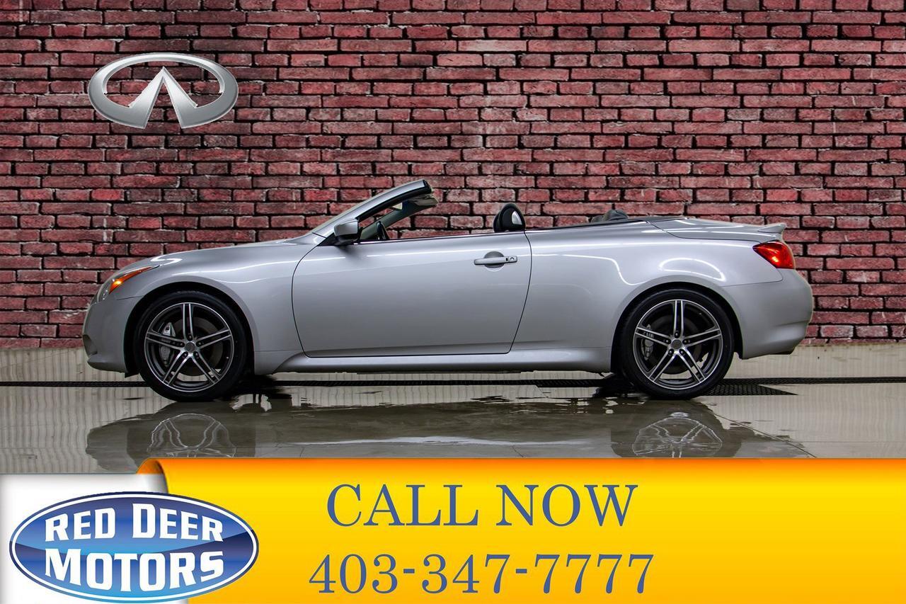 2009 Infiniti G37 S Convertible Leather BCam