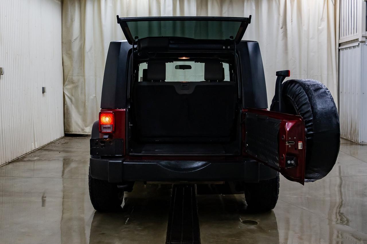 2009 Jeep Wrangler 4x4 Sport 2 Door Manual Red Deer AB