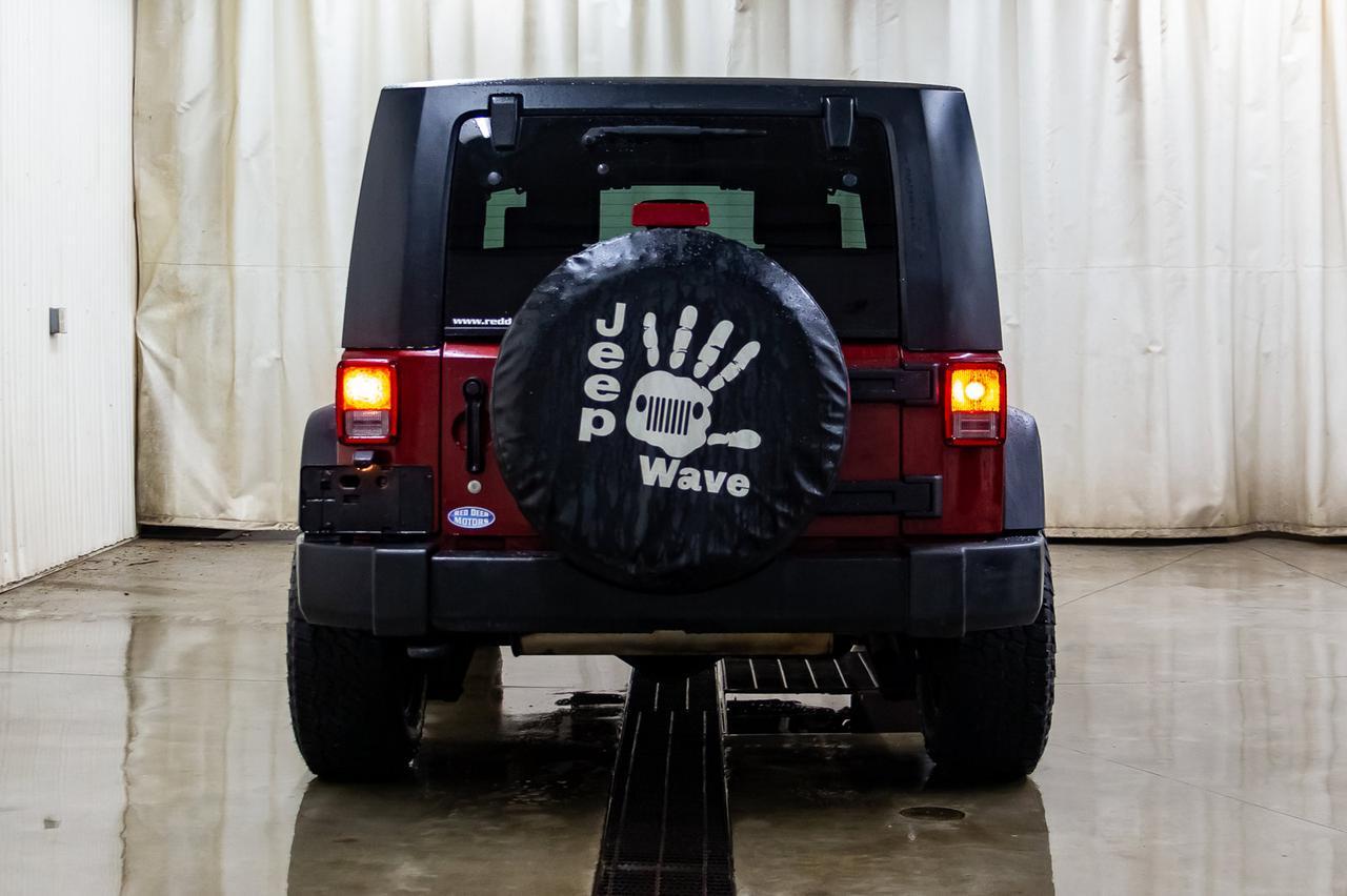 2009 Jeep Wrangler 4x4 Sport 2 Door Manual Red Deer AB