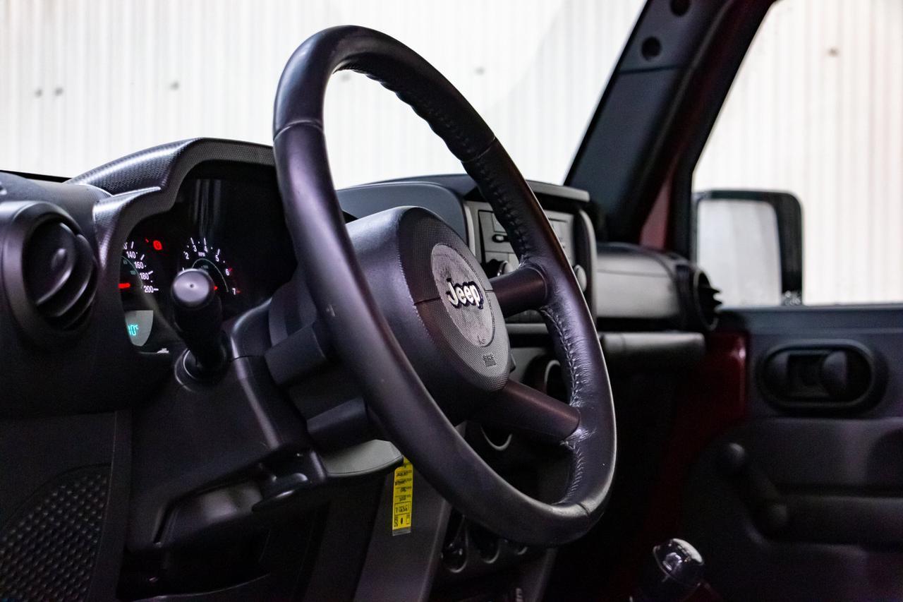 2009 Jeep Wrangler 4x4 Sport 2 Door Manual Red Deer AB