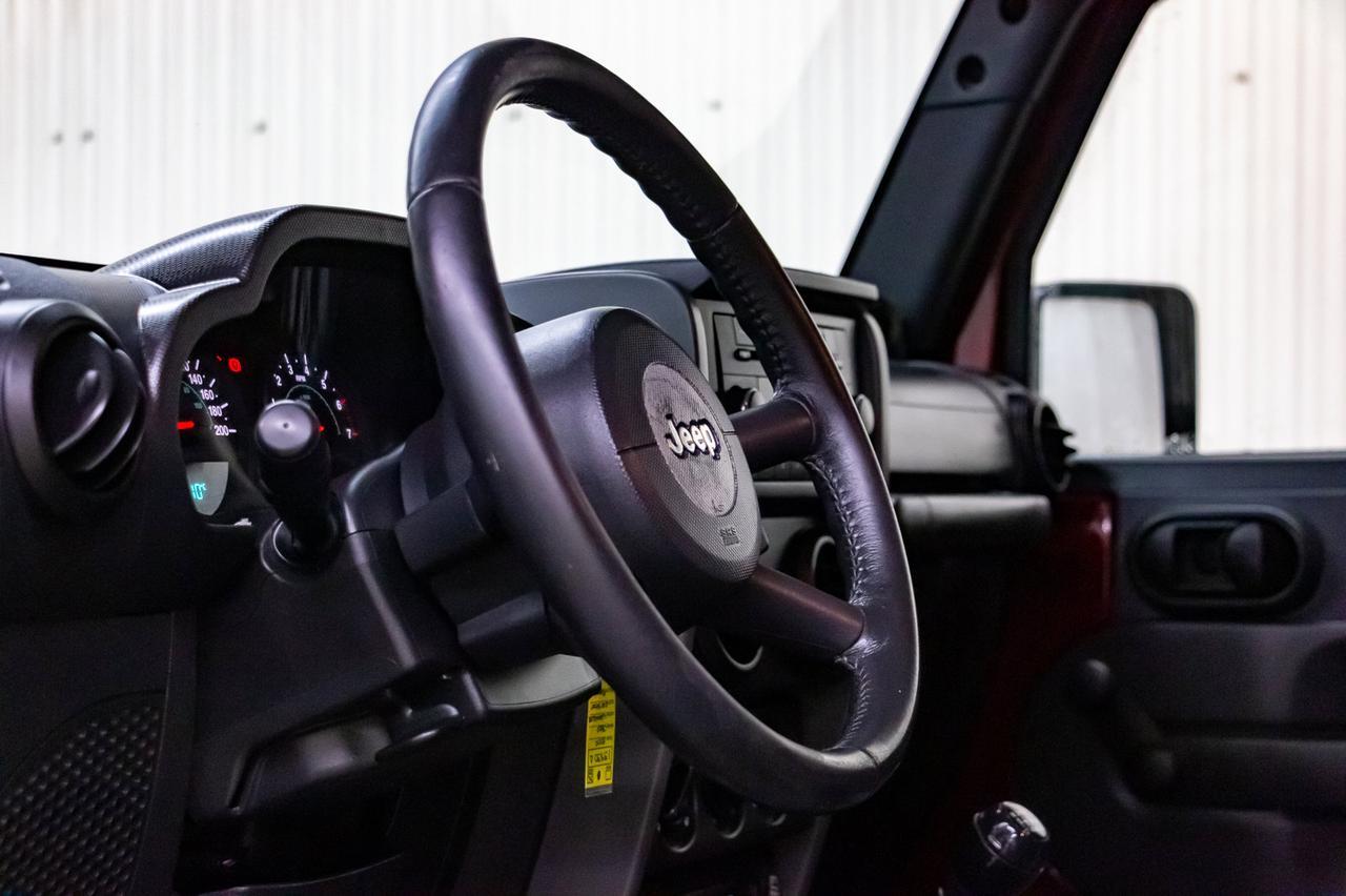 2009 Jeep Wrangler 4x4 Sport 2 Door Manual Red Deer AB