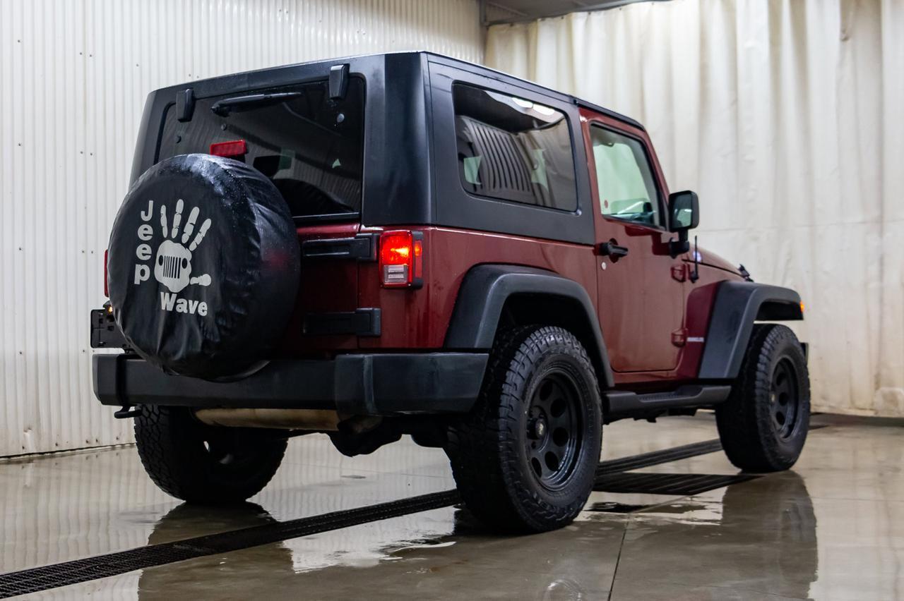 2009 Jeep Wrangler 4x4 Sport 2 Door Manual Red Deer AB