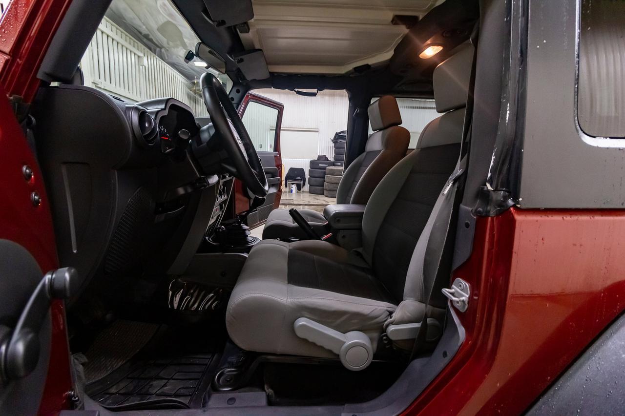 2009 Jeep Wrangler 4x4 Sport 2 Door Manual Red Deer AB