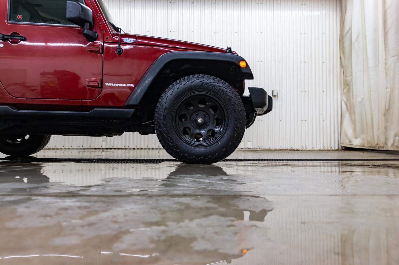 2009 Jeep Wrangler 4x4 Sport 2 Door Manual Red Deer AB