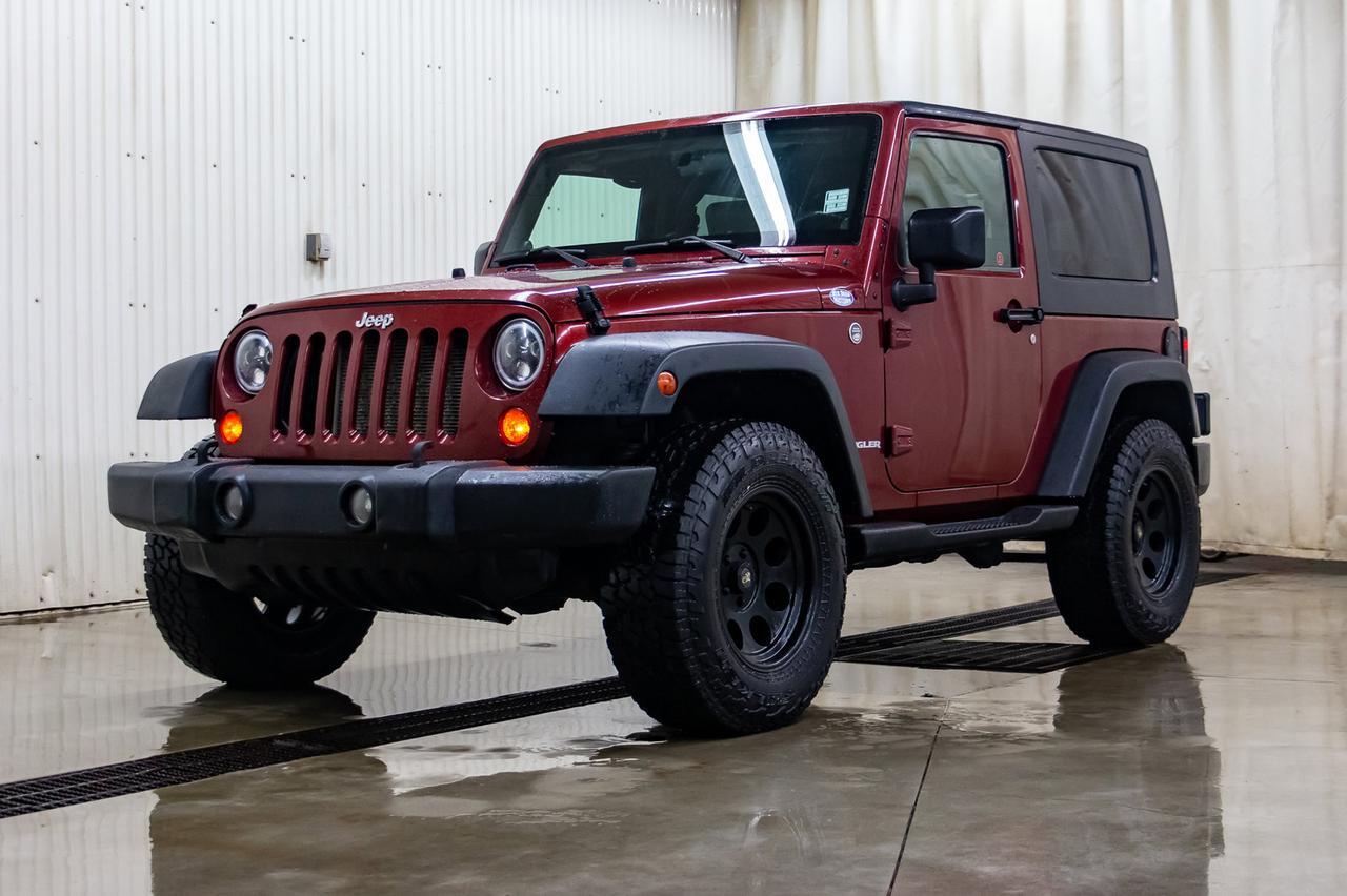 2009 Jeep Wrangler 4x4 Sport 2 Door Manual Red Deer AB