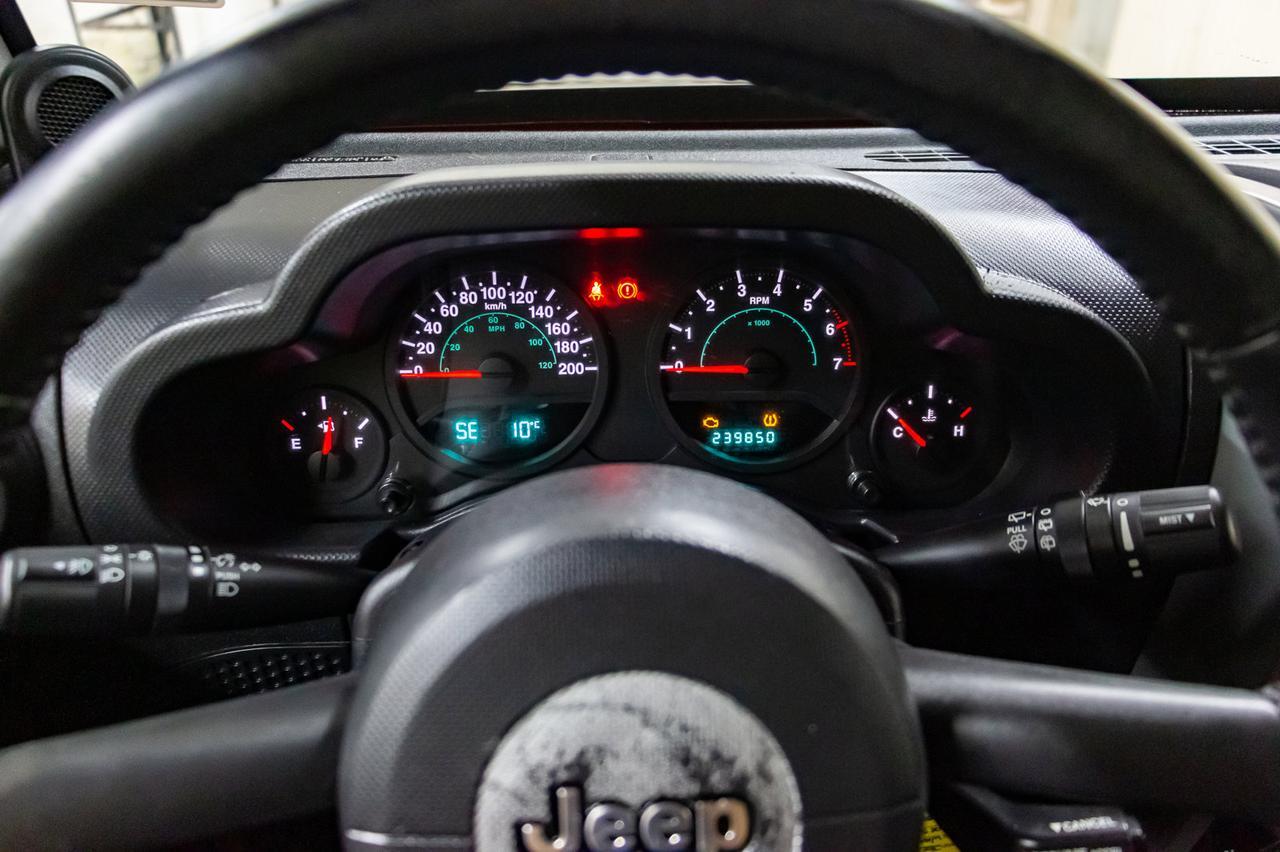 2009 Jeep Wrangler 4x4 Sport 2 Door Manual Red Deer AB