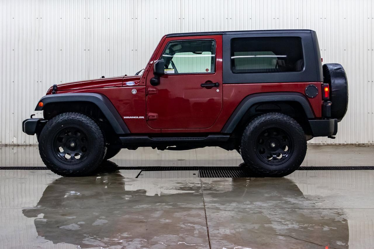 2009 Jeep Wrangler 4x4 Sport 2 Door Manual Red Deer AB