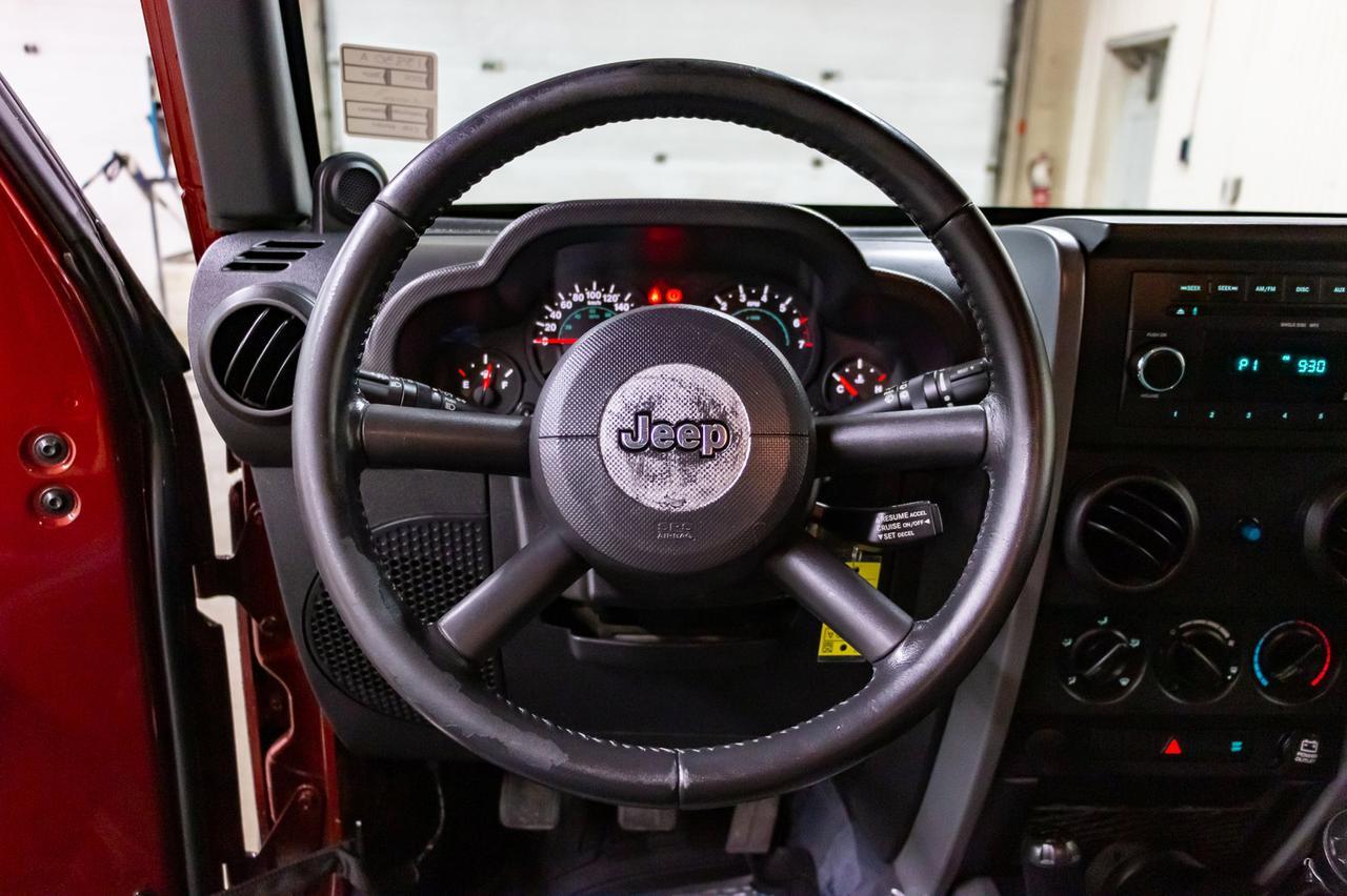 2009 Jeep Wrangler 4x4 Sport 2 Door Manual Red Deer AB