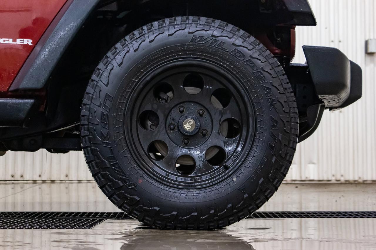 2009 Jeep Wrangler 4x4 Sport 2 Door Manual Red Deer AB