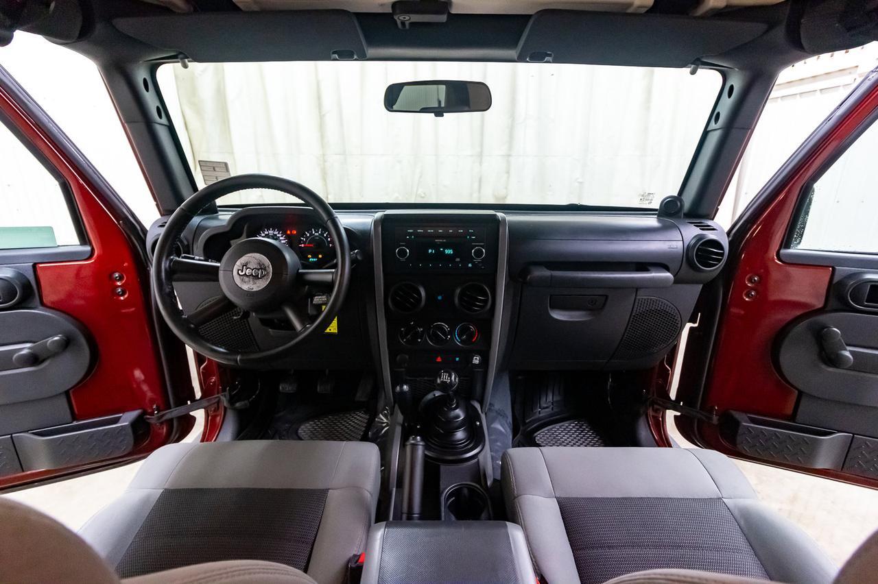 2009 Jeep Wrangler 4x4 Sport 2 Door Manual Red Deer AB